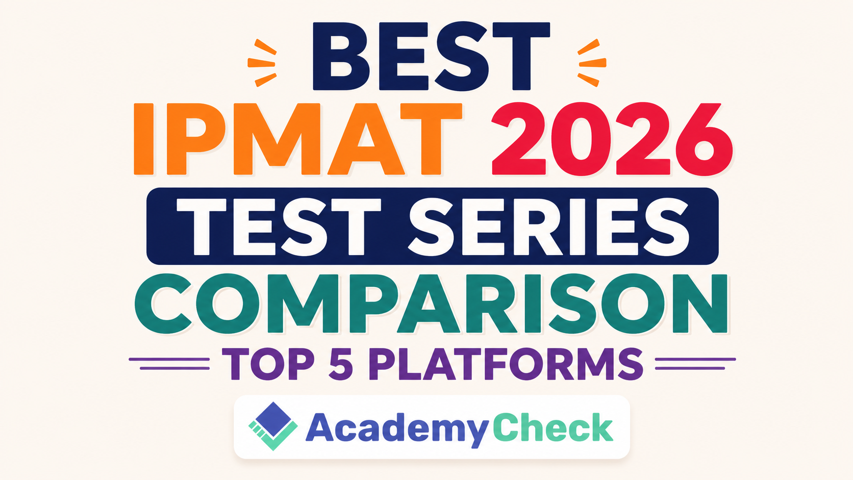 Top 5 IPMAT 2026 Test Series for IIM Indore & Rohtak Preparation